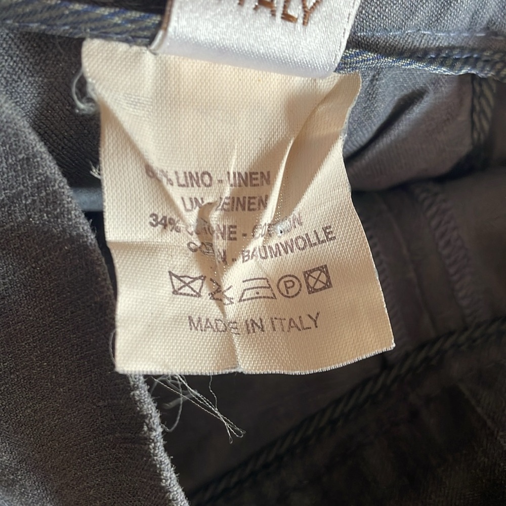Brunello Cucinelli Womens Linen Cottton Blend Short size 2 - Picture 5 of 9